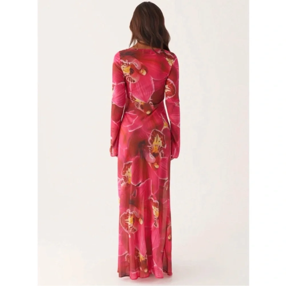 Peppermayo Floral Long Sleeve Maxi Dress - Picture 8 of 15
